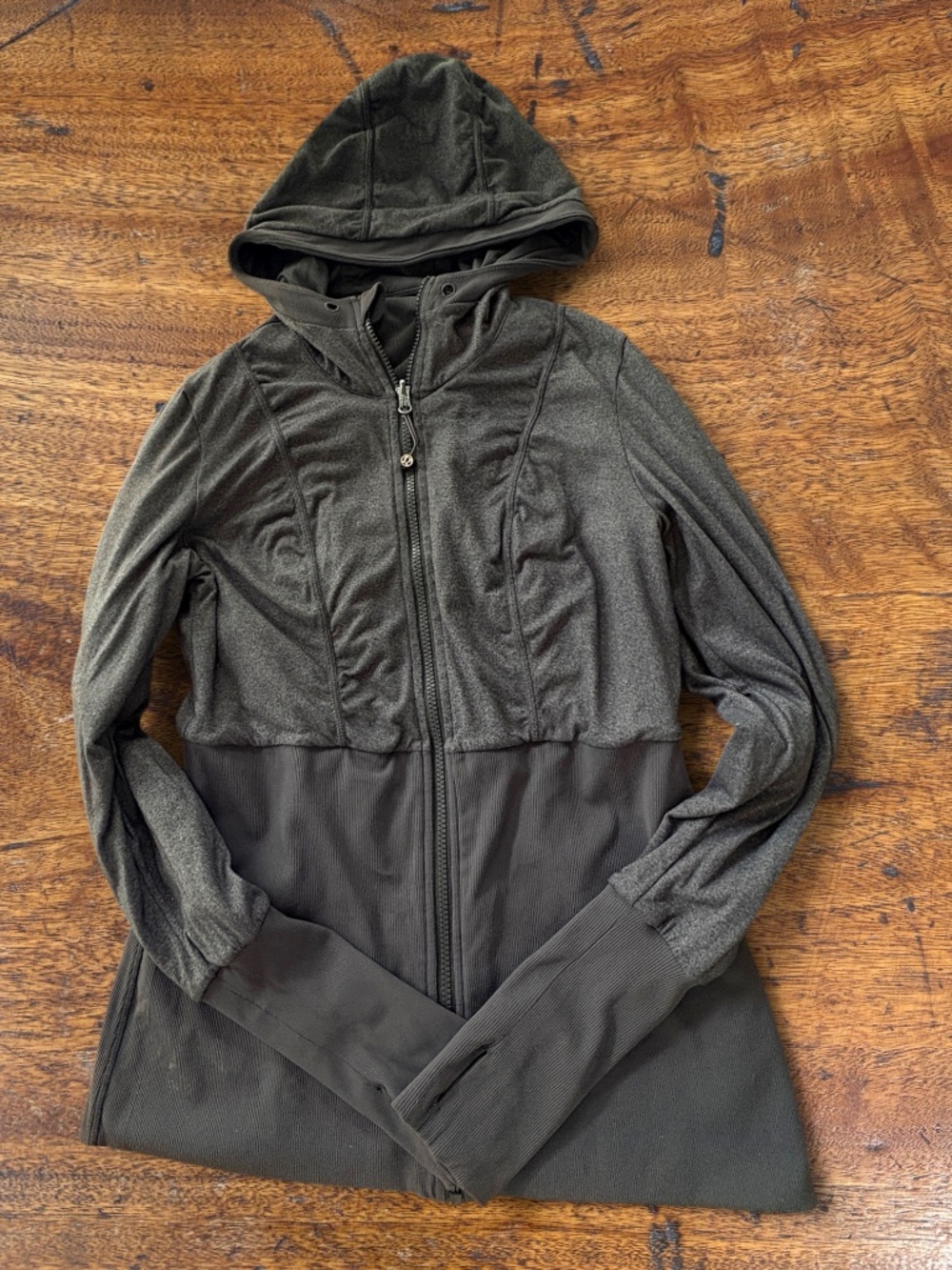 Lululemon Dance Studio Jacket III Reversible Full Zip Deep Coal Size 6 - Picture 7 of 15